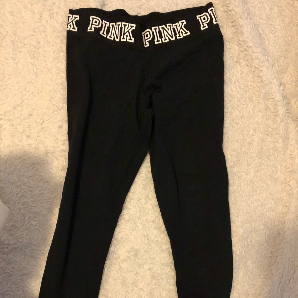 VS pink leggings